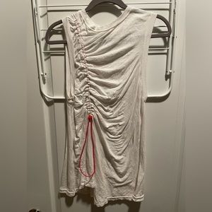 FP Movement White Cinched Tank Top